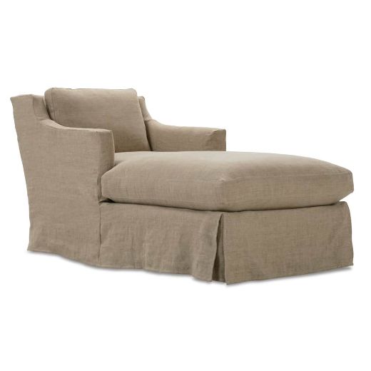 Picture of Madeline Slipcovered Chaise Chair